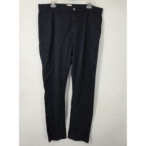 NEW Flint & Tinder Lightweight Chino Pants Mens 36x33 Black Tapered Fit NWT